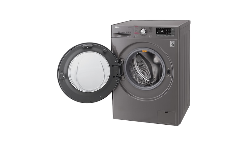 LG 9 KG Smart Washing Machine with Steam and Turbowash™ technology, F4J7VY2S