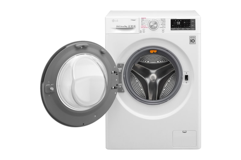 LG 9 KG Washing Machine with Steam and Turbowash™ technology, F4J7VY2WD