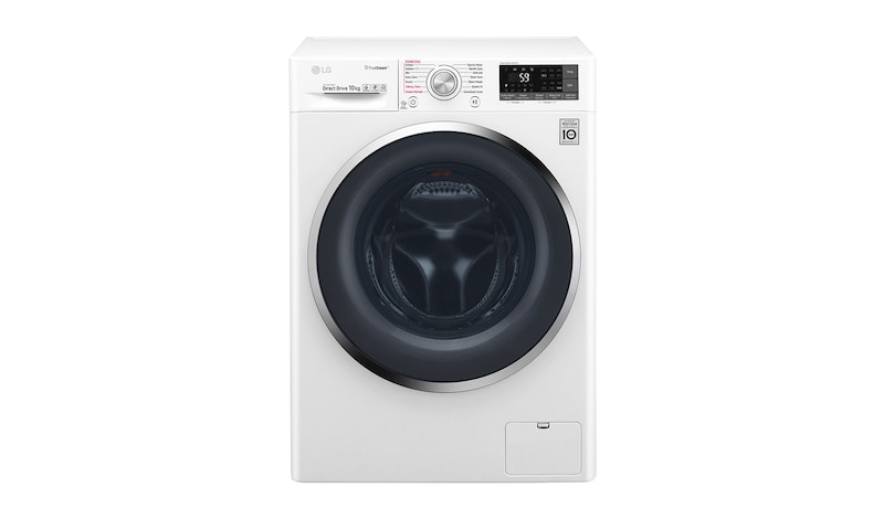 LG 10 KG Smart Washing Machine with True Steam™ and Turbowash™ technology, F4J8JS2W