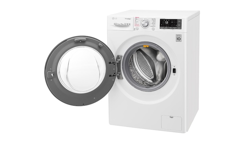 LG 10 KG Smart Washing Machine with True Steam™ and Turbowash™ technology, F4J8JS2W