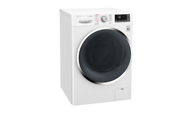 LG 10 KG Smart Washing Machine with True Steam™ and Turbowash™ technology, F4J8JS2W