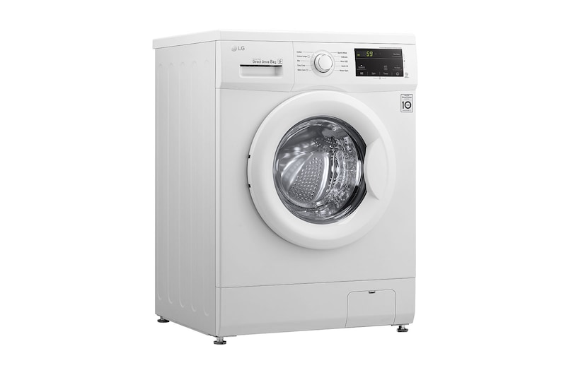 LG F4MT08W 8Kg 1400 Spin Washing Machine – White, F4MT08W