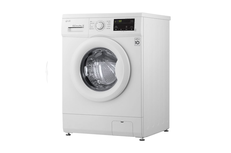 LG F4MT08W 8Kg 1400 Spin Washing Machine – White, F4MT08W