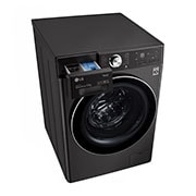 LG 12kg Washing Machine Black Steel AI DD™, F4V1012BTSE