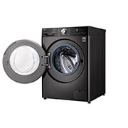 LG 12kg Washing Machine Black Steel AI DD™, F4V1012BTSE