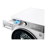 LG 12kg Washing Machine White AI DD™, F4V1012WTSE