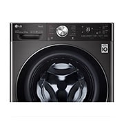 LG WiFi connected | 12kg | Washing Machine | 1360 rpm | Auto Dose | AI DD™ | Direct Drive™ | Steam™ | TurboWash™360 | Black Steel, F4V1112BTSA