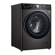 LG WiFi connected | 12kg | Washing Machine | 1360 rpm | Auto Dose | AI DD™ | Direct Drive™ | Steam™ | TurboWash™360 | Black Steel, F4V1112BTSA