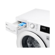 LG 8kg Washing Machine White AI DD™, F4V308WNW
