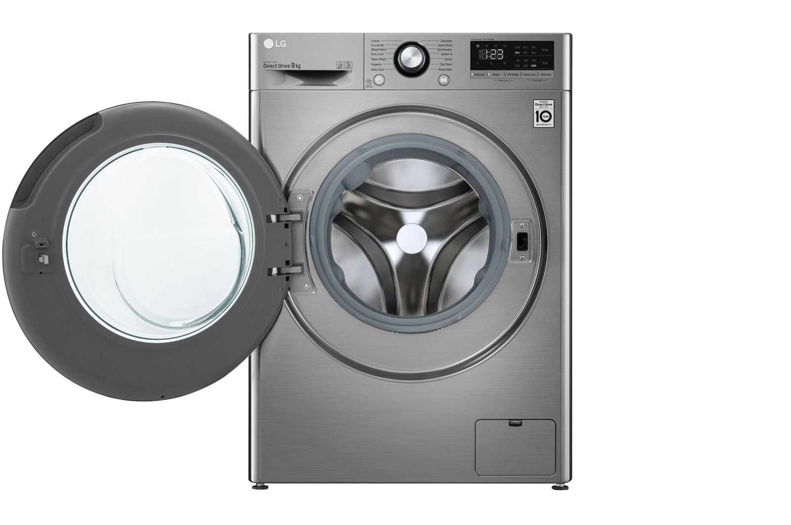 LG 9kg Washing Machine Graphite AI DD™, F4V309SNE