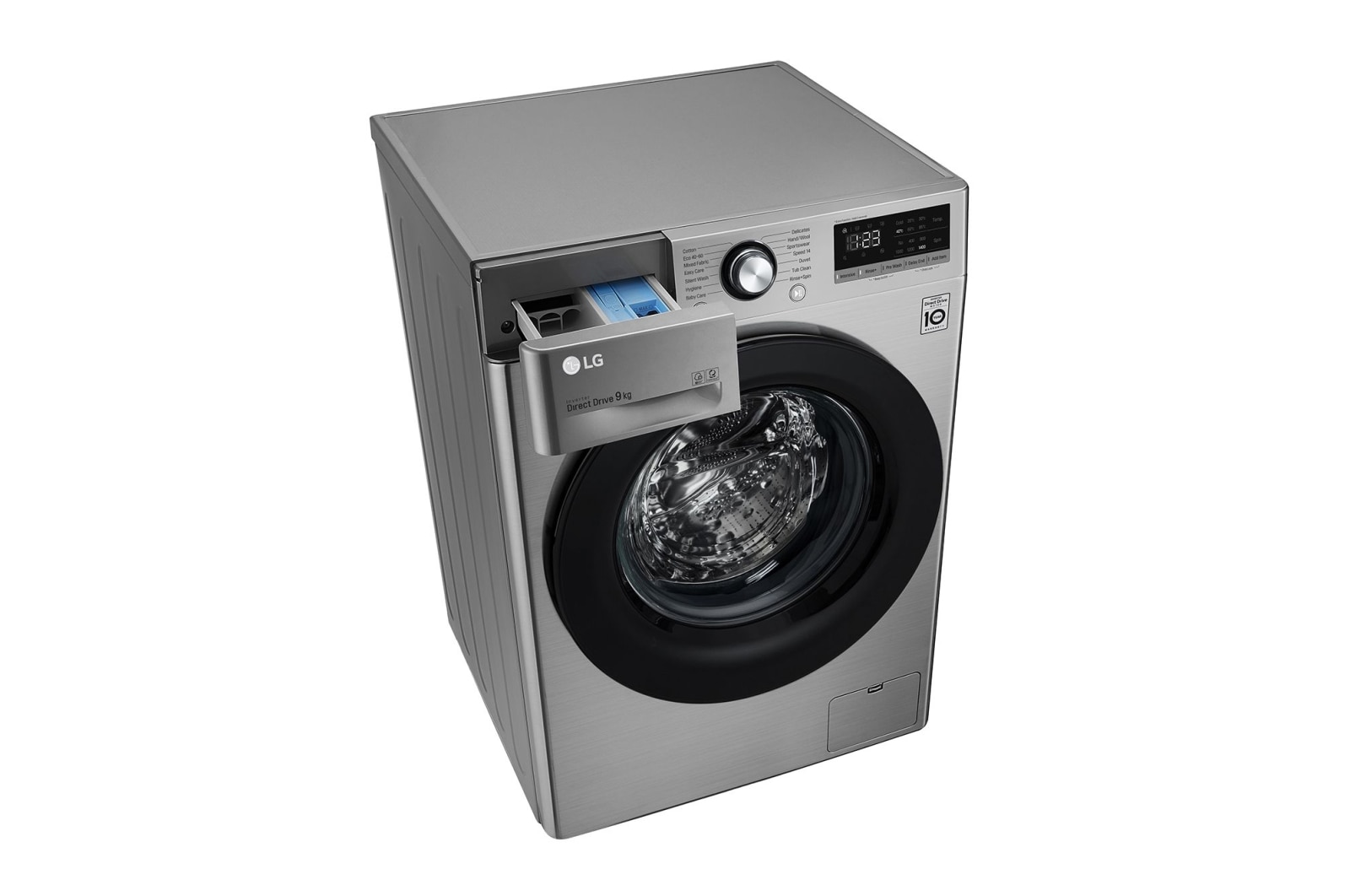 LG 9kg Washing Machine Graphite AI DD™, F4V309SNE