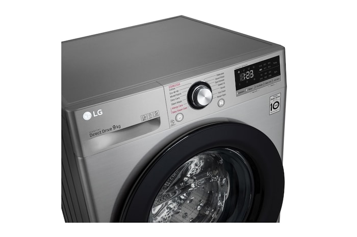 LG 9kg Washing Machine Graphite AI DD™, F4V309SSE