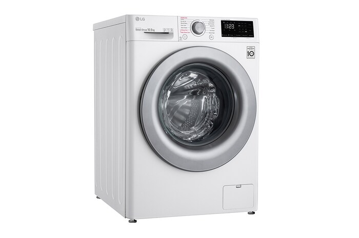LG 9kg Washing Machine AI DD™, White, F4V309WNE