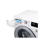 LG Direct Drive | 9kg | Washing Machine | 1360 rpm | AI DD™ | White, F4V309WNE