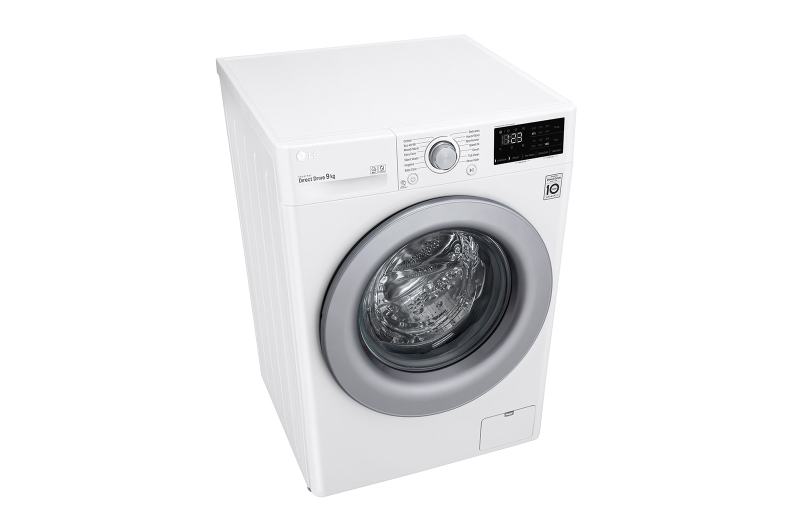 LG 9kg Washing Machine White AI DD™, F4V309WNE