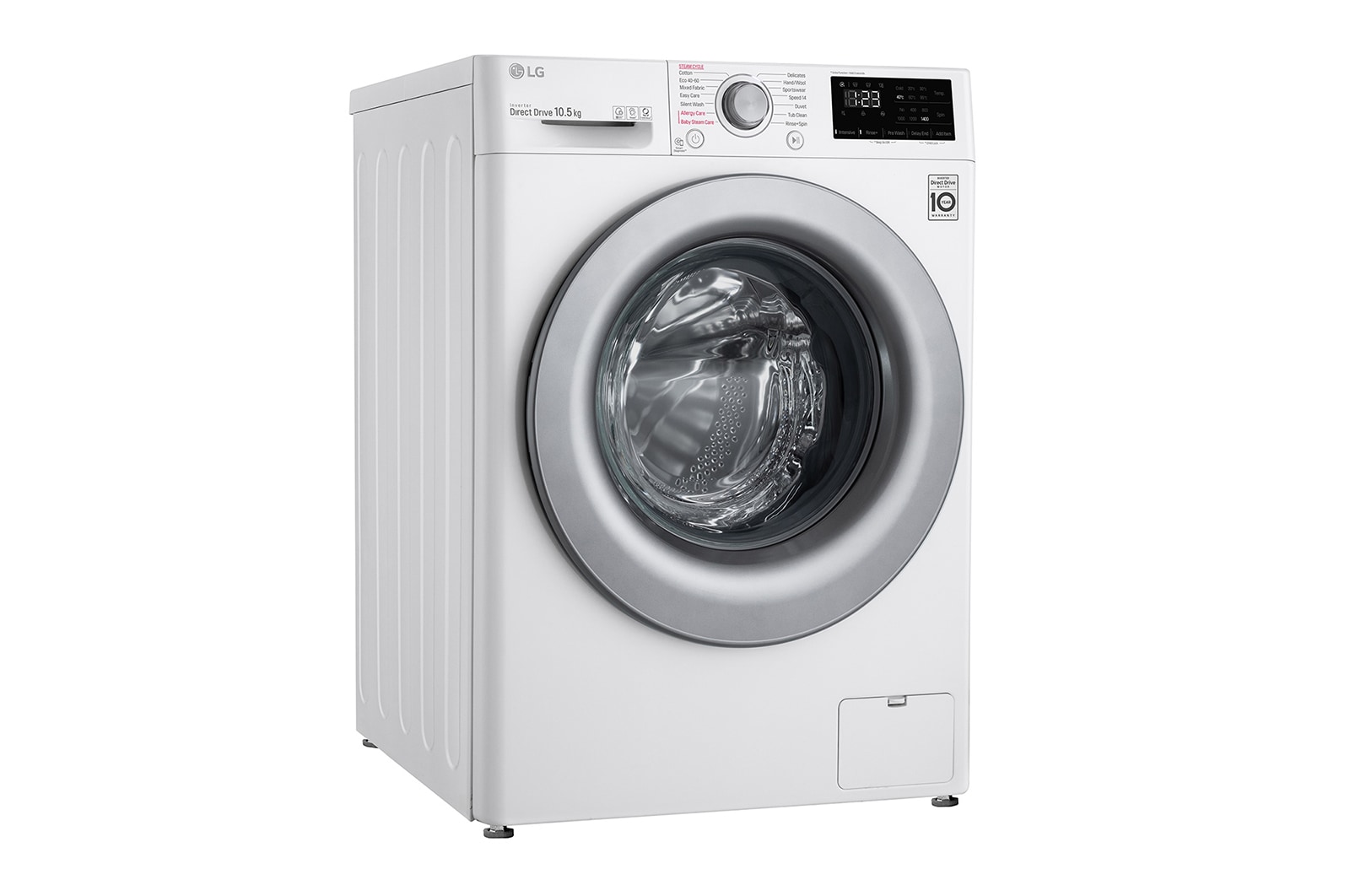 LG 9kg Washing Machine White AI DD™, F4V309WNE