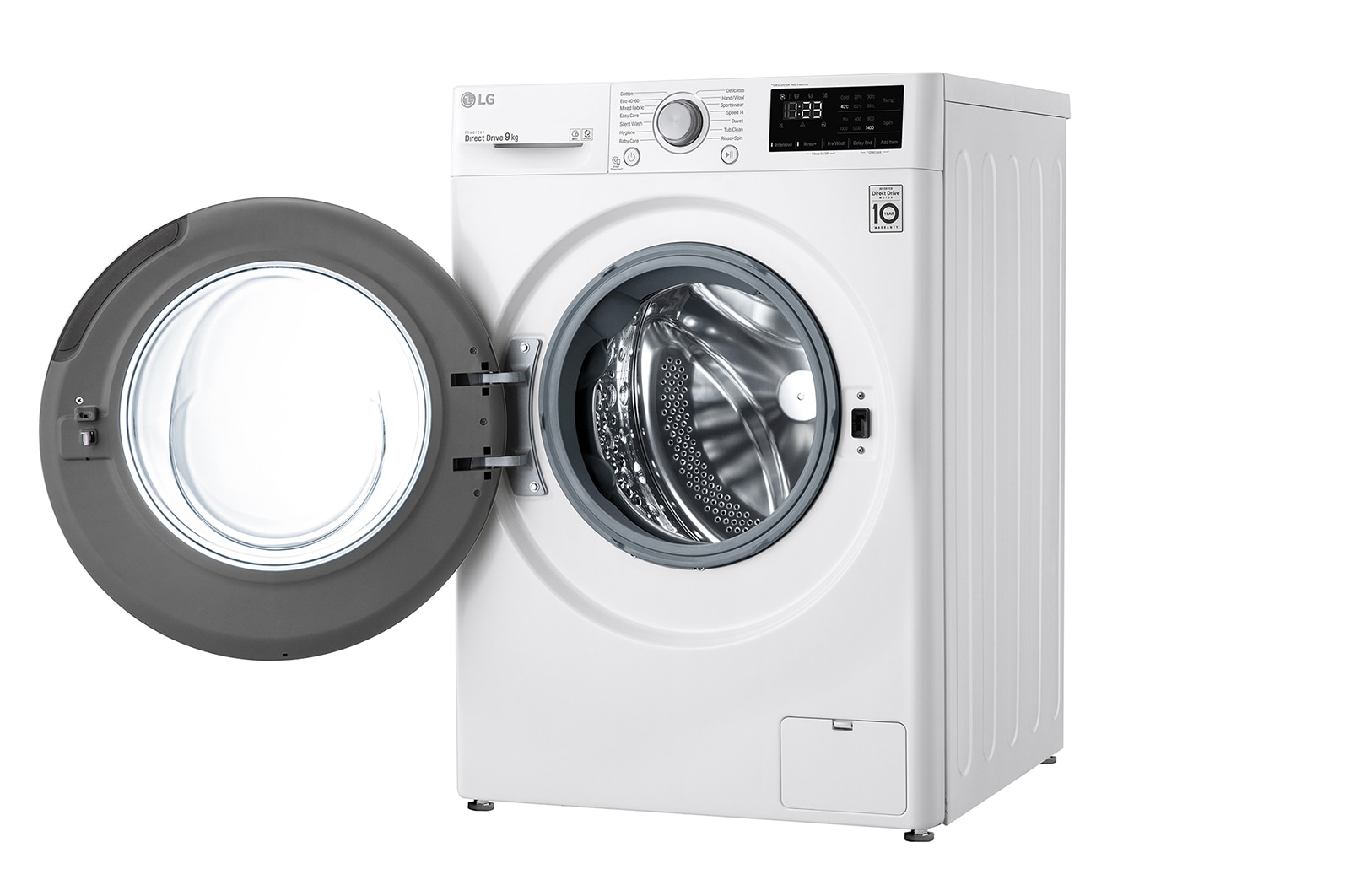 LG 9kg Washing Machine White AI DD™, F4V309WNE