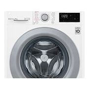 LG Direct Drive | 9kg | Washing Machine | 1360 rpm | AI DD™ | Steam™ | White, F4V309WSE