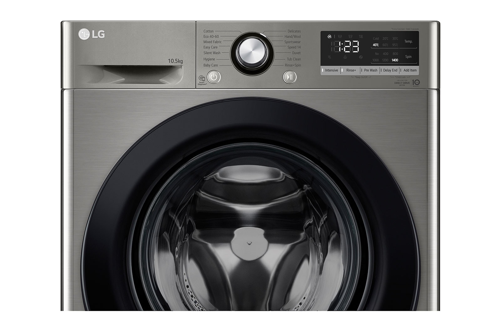 LG 10.5kg Washing Machine Graphite AI DD™, F4V310SNEH