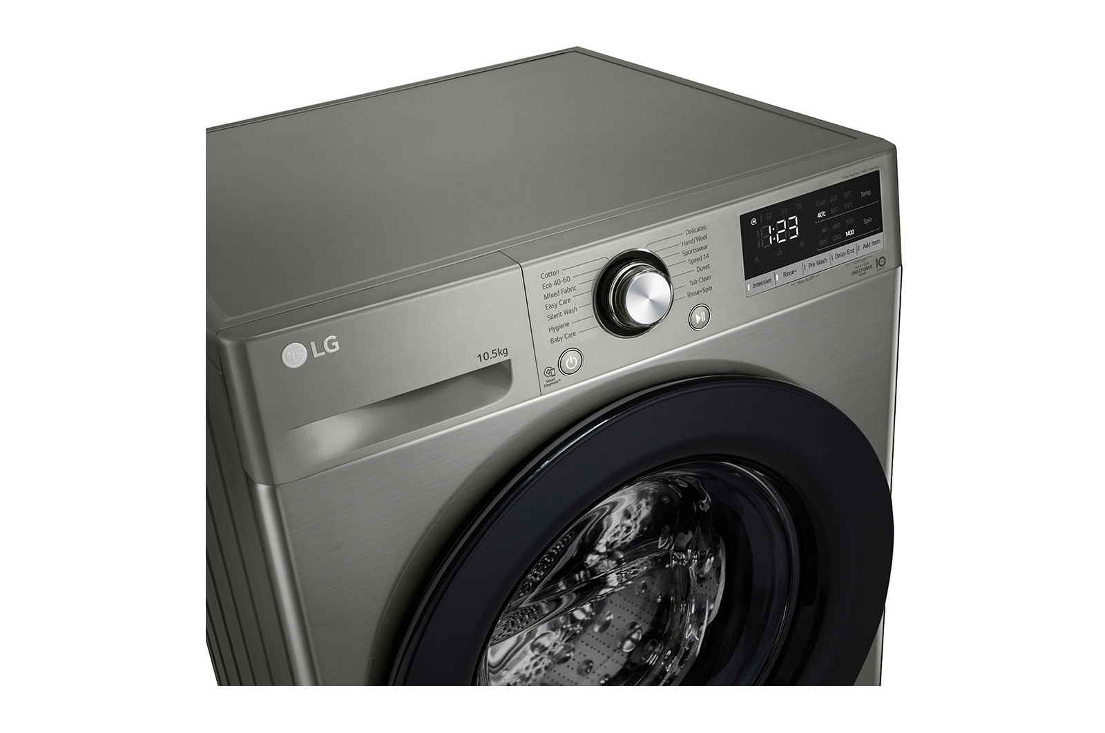 LG 10.5kg Washing Machine Graphite AI DD™, F4V310SNEH