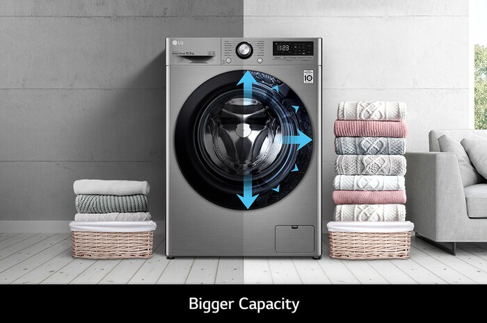 LG 10.5kg Washing Machine AI DD™, Graphite, F4V310SNE