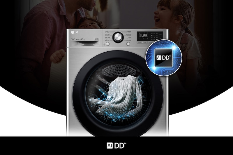 LG 10.5kg Washing Machine AI DD™, Graphite, F4V310SNE