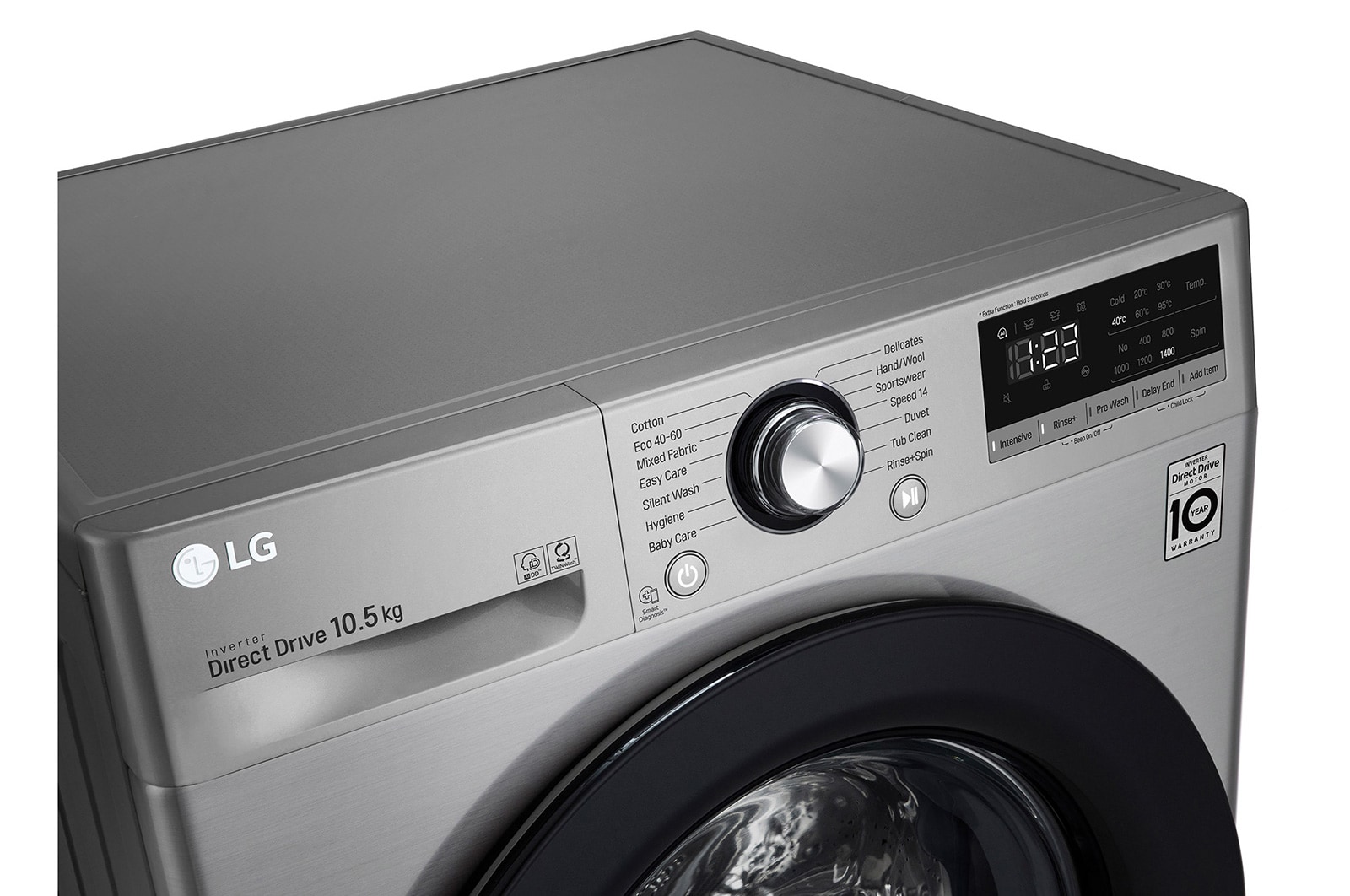 LG 10.5kg Washing Machine Graphite AI DD™, F4V310SNE