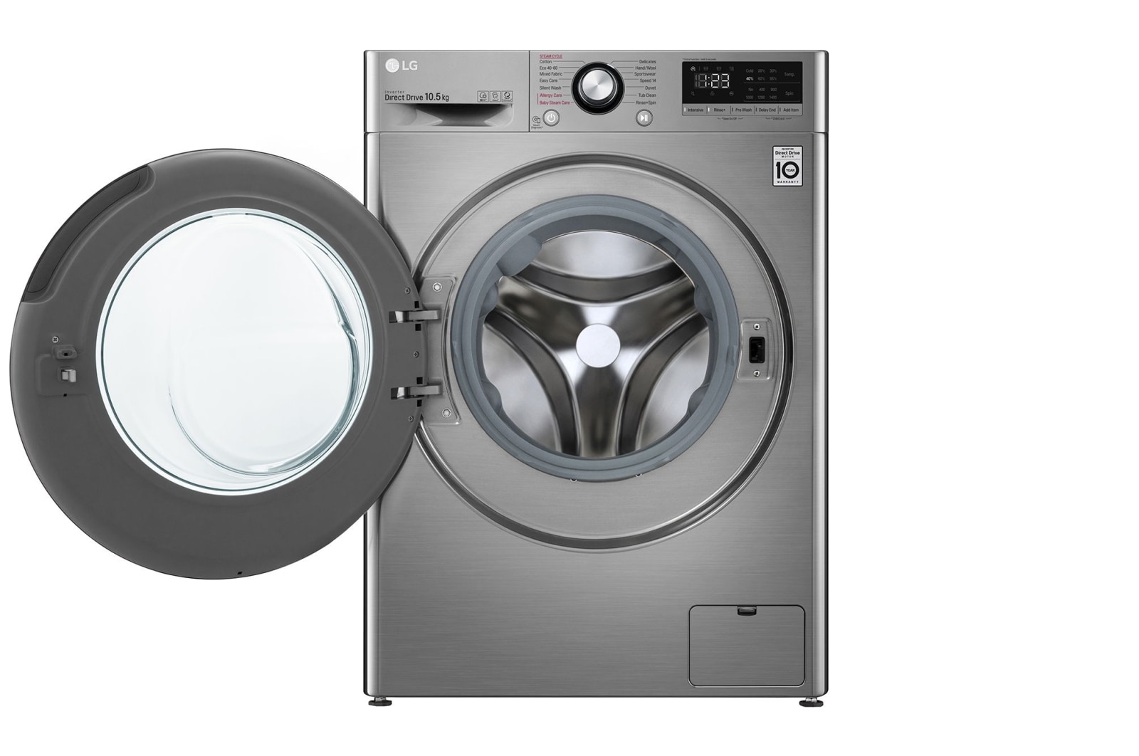 LG 10.5kg Washing Machine Graphite AI DD™, F4V310SSE