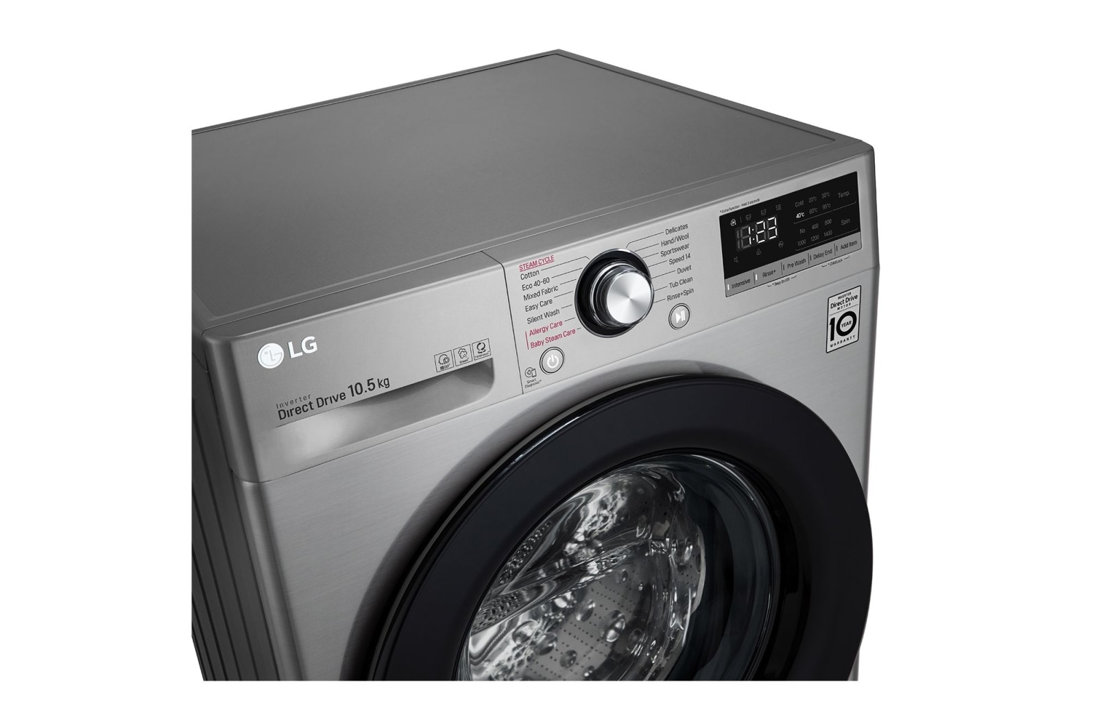 LG 10.5kg Washing Machine Graphite AI DD™, F4V310SSE