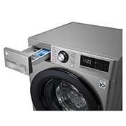 LG Direct Drive | 10.5kg | Washing Machine | 1360 rpm | AI DD™ | Steam™ | Graphite, F4V310SSE