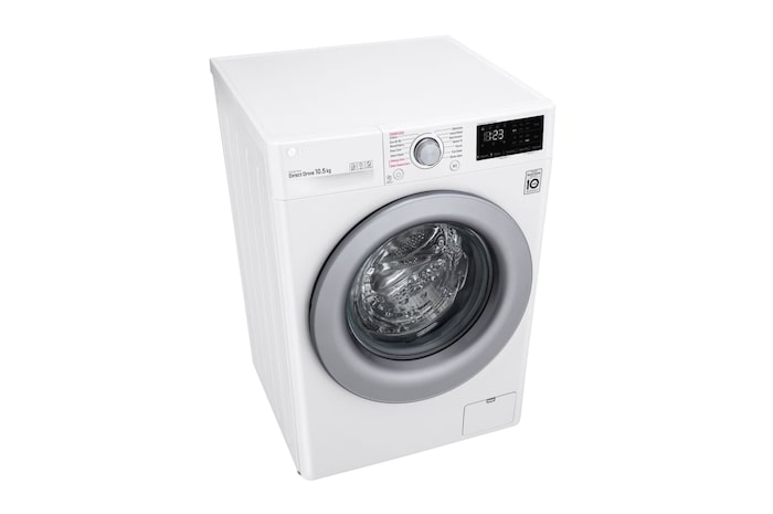 LG 10.5kg Washing Machine White AI DD™, F4V310WSE