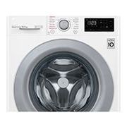 LG 10.5kg Washing Machine White AI DD™, F4V310WSE