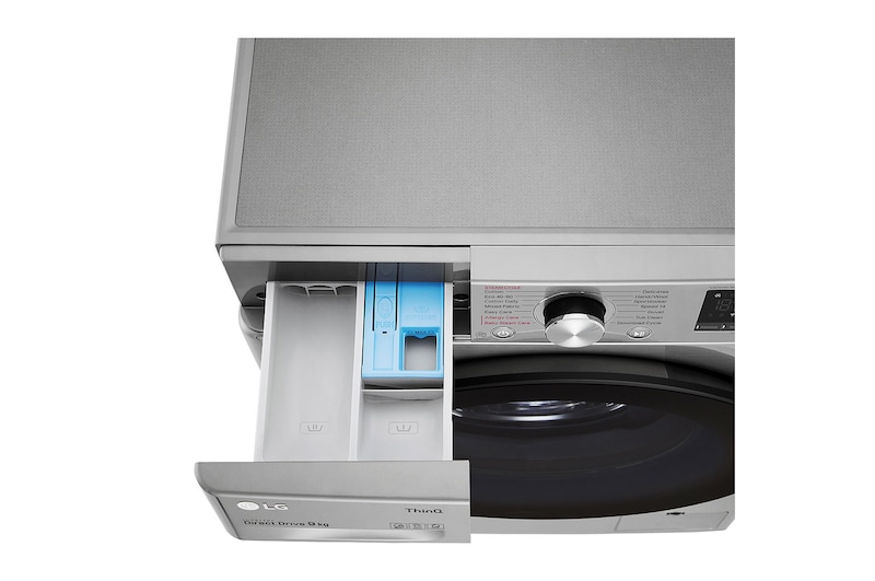 LG 9kg Washing Machine AI DD™, Graphite, F4V509SSE