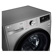 LG WiFi connected | 9kg | Washing Machine | 1360 rpm | AI DD™ | Direct Drive™ | Steam™ | TurboWash™ | Graphite, F4V509SSE