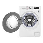 LG AIDD™ F4V509WS 9kg Washing Machine - White, F4V509WS