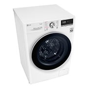 LG AIDD™ F4V509WS 9kg Washing Machine - White, F4V509WS