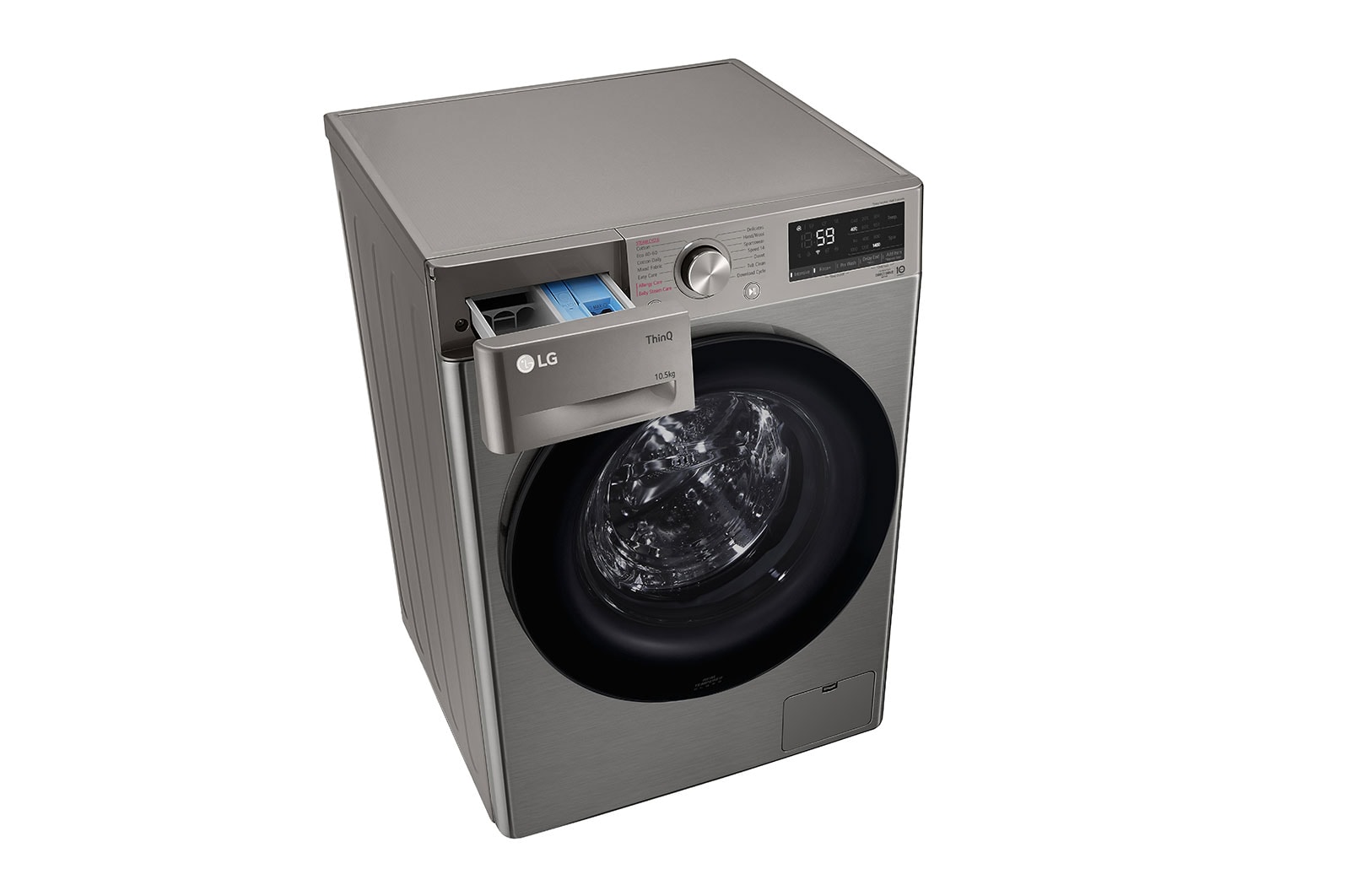 LG 10.5kg Washing Machine Graphite AI DD™, F4V510SSEH