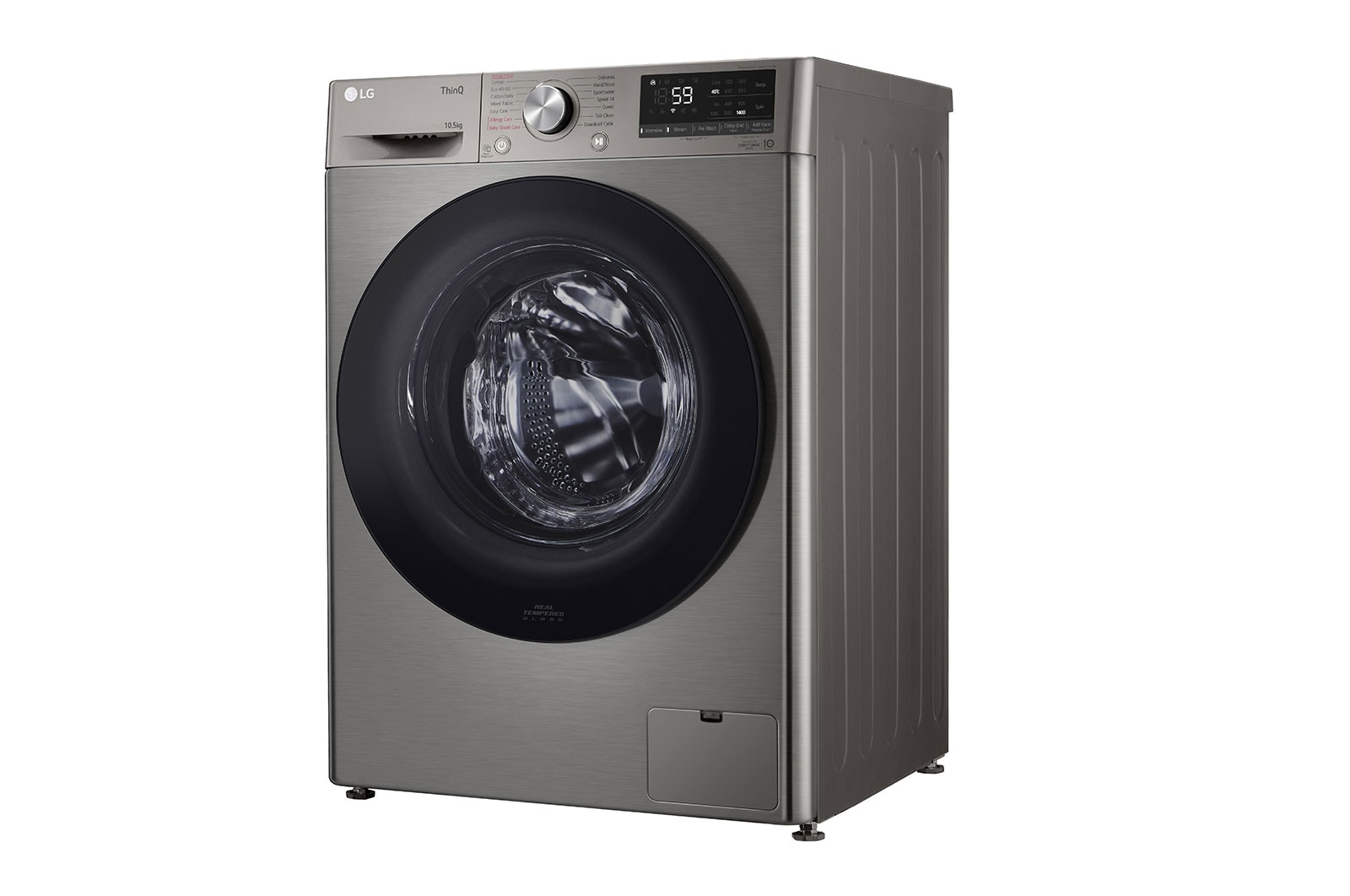 LG 10.5kg Washing Machine Graphite AI DD™, F4V510SSEH