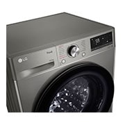 LG WiFi connected | 10.5kg | Washing Machine | 1360 rpm | AI DD™ | Direct Drive™ | Steam™ | Graphite, F4V510SSEH