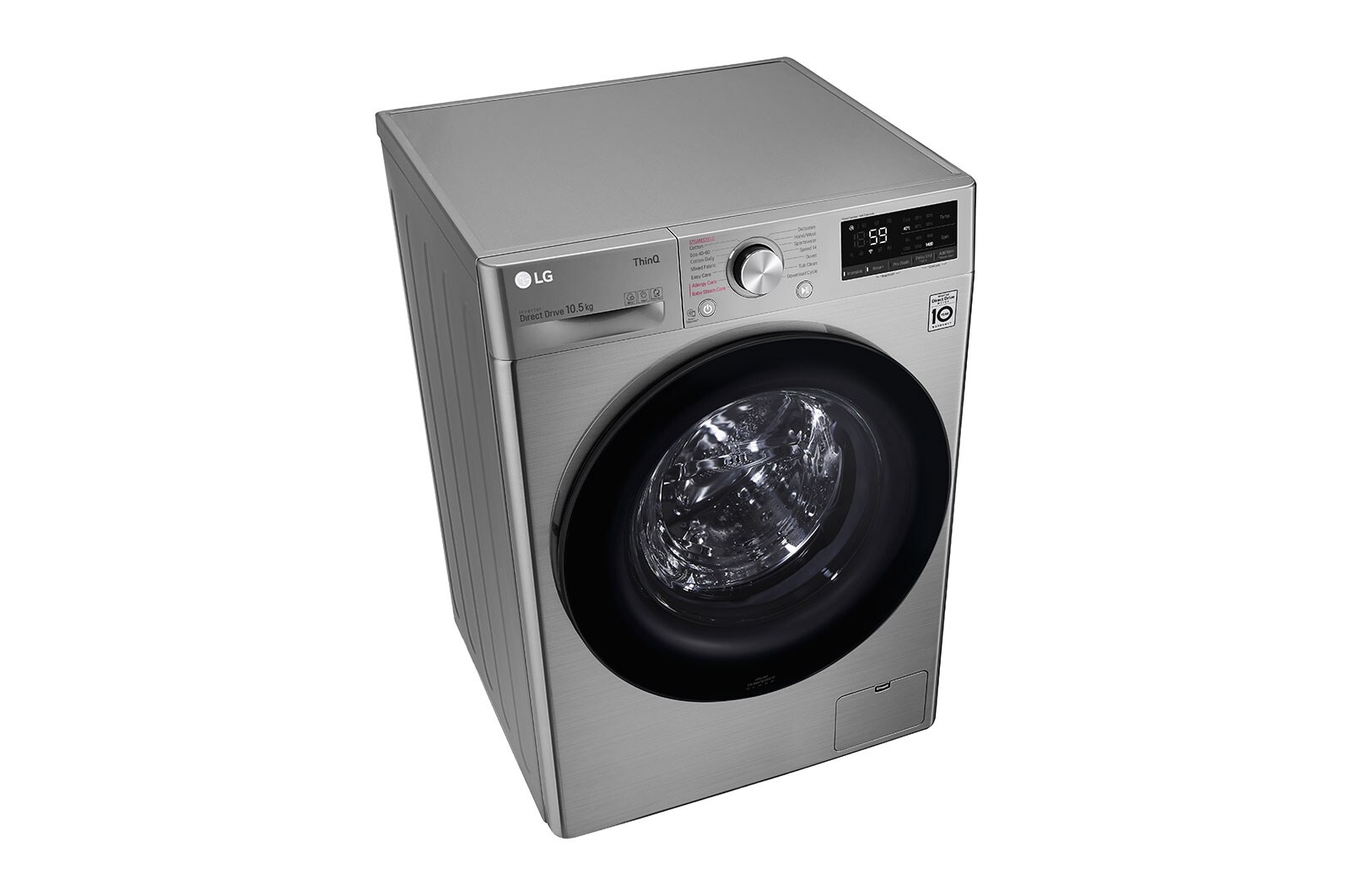 LG 10.5kg Washing Machine Graphite AI DD™, F4V510SSE