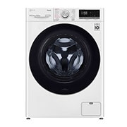 Front view of 10.5kg Washing Machine White AI DD™(F4V510WSE)