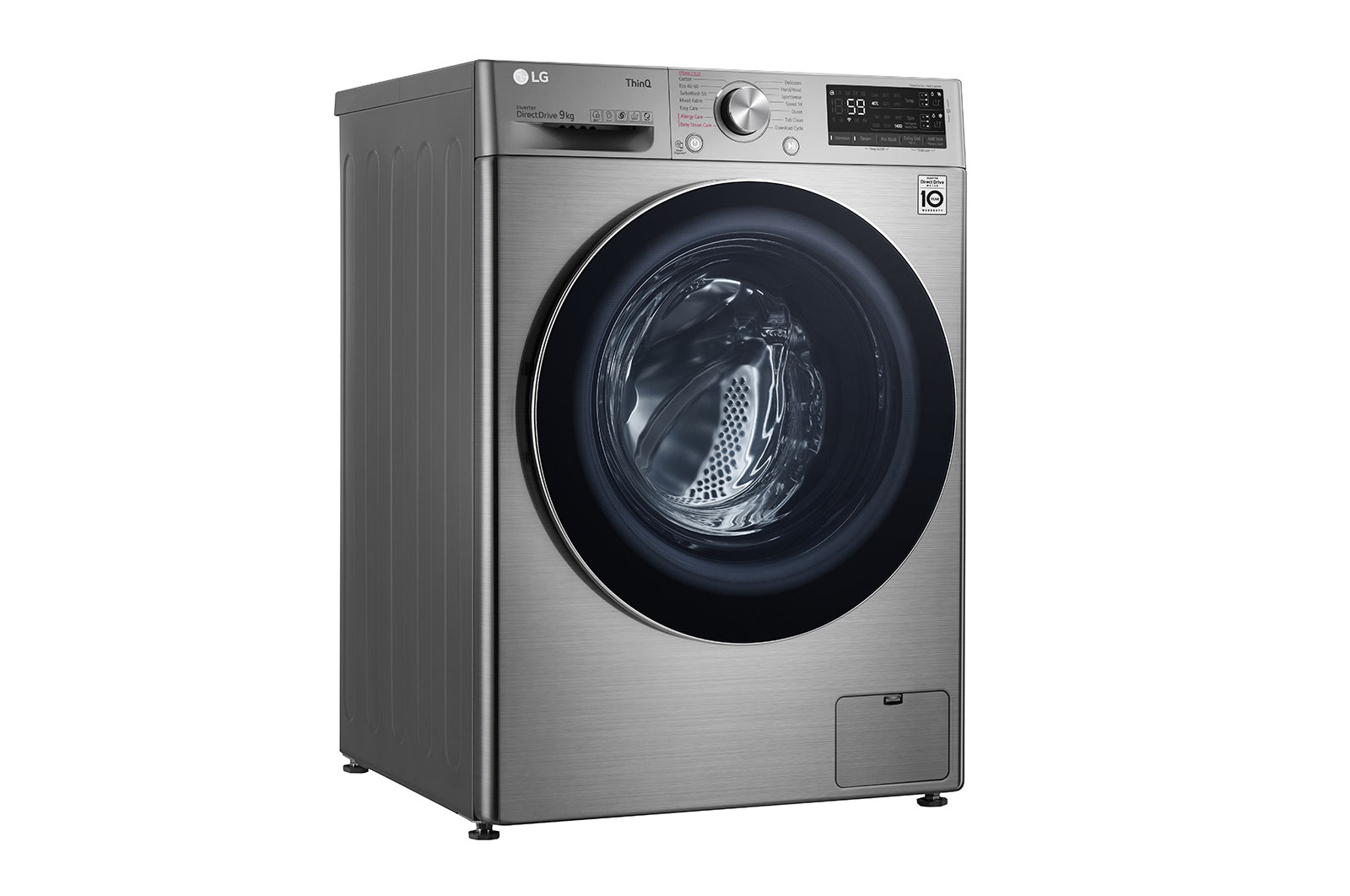 LG 9kg Washing Machine Graphite AI DD™, F4V709STSA