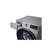 LG WiFi connected | 9kg | Washing Machine | 1360 rpm | Auto Dose | AI DD™ | Direct Drive™ | Steam™ | TurboWash™ | Graphite, F4V709STSA