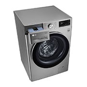 LG WiFi connected | 9kg | Washing Machine | 1360 rpm | Auto Dose | AI DD™ | Direct Drive™ | Steam™ | TurboWash™ | Graphite, F4V709STSA