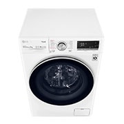 LG WiFi connected | 9kg | Washing Machine | 1360 rpm | Auto Dose | AI DD™ | Direct Drive™ | Steam™ | TurboWash™ | White, F4V709WTSA