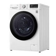 LG WiFi connected | 9kg | Washing Machine | 1360 rpm | Auto Dose | AI DD™ | Direct Drive™ | Steam™ | TurboWash™ | White, F4V709WTSA