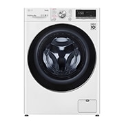 Front view of 9kg Washing Machine White AI DD™(F4V709WTSE)