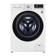 LG WiFi connected | 9kg | Washing Machine | 1360 rpm | AI DD™ | Direct Drive™ | Steam™ | TurboWash™\t| White, F4V709WTSE