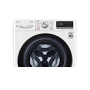 LG WiFi connected | 9kg | Washing Machine | 1360 rpm | AI DD™ | Direct Drive™ | Steam™ | TurboWash™\t| White, F4V709WTSE