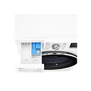 LG WiFi connected | 9kg | Washing Machine | 1360 rpm | AI DD™ | Direct Drive™ | Steam™ | TurboWash™\t| White, F4V709WTSE